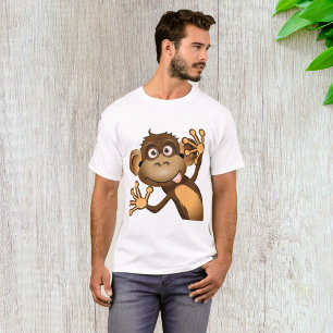 T-Shirt Homme Singe Drôle