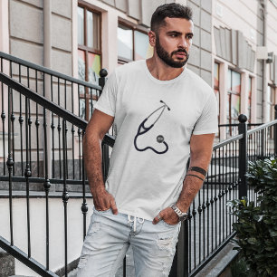 T-Shirt Homme Stéthoscope