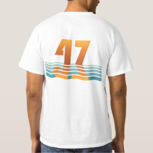 T-Shirt Homme Sunset 47 Double Face Valeur