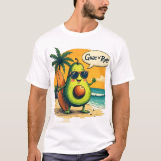 T-shirt homme Surfer Avocado