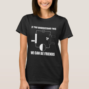 T-shirt Homme technicien CVC technicien de réparation de c