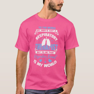 T-shirt Homme Thérapeute respiratoire Épouse Épouse Épouse
