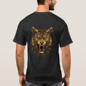 T-shirt Homme Tiger Face (Dos)