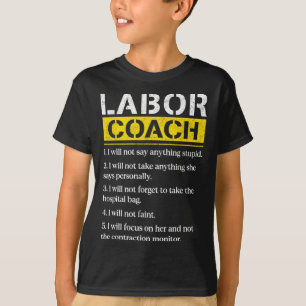 T-shirt Homme Travailleur Entraîneur S'Attend Papa Règles