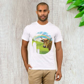 T-shirt Homme Vache Et Lait