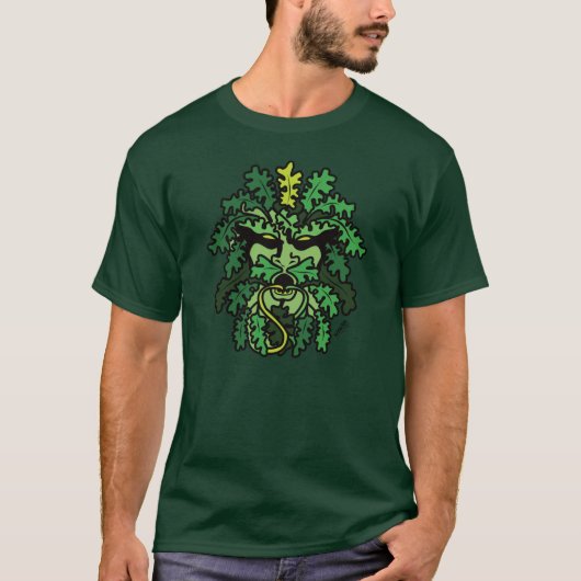 T-shirt Homme vert (Devant)