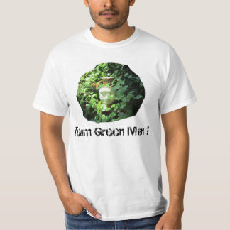 T-shirt Homme vert d'équipe ! Valeur T.