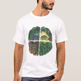 T-shirt Homme vert saisonnier