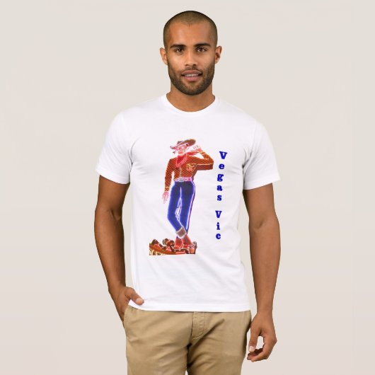 T-shirt homme VIC VEGAS (Devant entier)