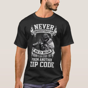 T-shirt Homme Vieux Qui Peut Vous Mettre Fin À Un Autre Co
