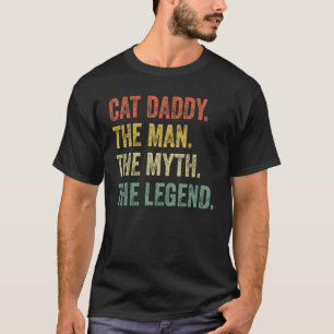 T-shirt Homme Vintage Chat Papa Chat Papa Chat Papa Homme
