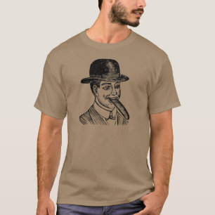 T-shirt homme Vintage longue langue