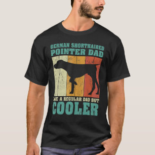 T-shirt Homme Vintage Pointer Allemand à Poil Cour