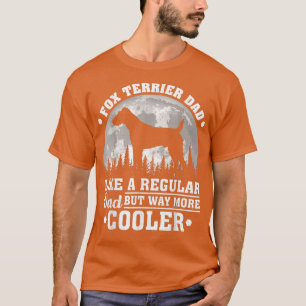 T-shirt Homme Vintage Retro Chien Funny Pour Terrier Papa