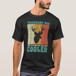T-shirt Homme Vintage Rétro Taxidermy Papa Comme Un Da Rég