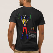 T-shirt homme Vixen de cuisine noir (Dos)