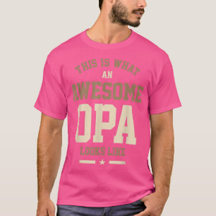 T-shirt Homme Voici à quoi ressemble un super Opa Papa