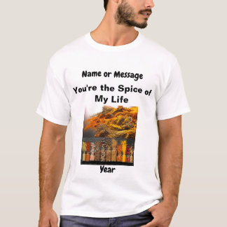 T-shirt Homme "Vous épicez ma vie (personnalisable