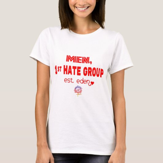T-SHIRT HOMMES 1ER GROUPE DE HAINE (Devant)