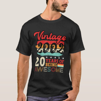 T-shirt Hommes 20E Anniversaire Cool Idée Anniversaire 20 
