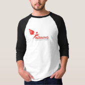 T-shirt Hommes 3/4 : Fonctionnement avec les ailes (Devant)