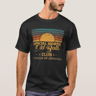 T-shirt Hommes 60e anniversaire Old Balls Club 60 ans de