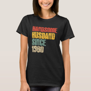 T-shirt Hommes 63e anniversaire de Mariage pour lui beau H
