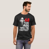T-shirt Hommes 68ème Anniversaire Gag Robe Il Y A 68 Ans J (Devant entier)