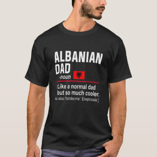 T-shirt Hommes Albanais Papa Définition Fête des pères Pap