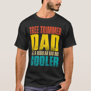 T-shirt Hommes Arbre Trimmer Papa Comme un papa ordinaire 