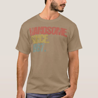 T-shirt Hommes Beaux depuis 1967 Cadeaux Vintages d'annive