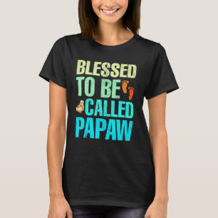 T-shirt Hommes Béni D'Être Appelé Papaw Awesome Pères Da