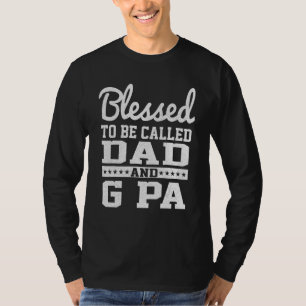 T-shirt Hommes Bénis D'Être Appelés G Pa Vintage G Pa Père