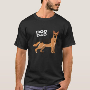 T-shirt Hommes Berger Allemand Chien Papa Homme