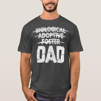 T-shirt Hommes Biologique Adoptif Foster Papa Adoption Amo
