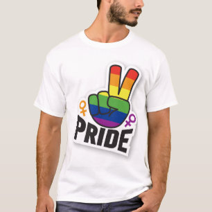 T-shirt Hommes blancs Pride Peace