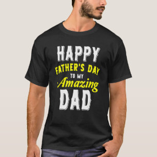 T-shirt Hommes Bonne Fête des pères Pour Mon Père Extraord
