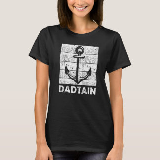 T-shirt Hommes Capitaine Papa Homme Mythe Papa Fête des pè