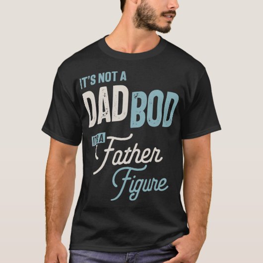 T-shirt Hommes Ce n'est pas un papa Bod C'est un père Figu (Devant)
