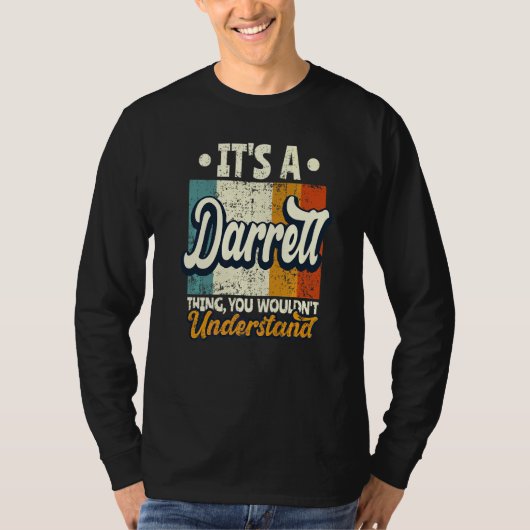 T-shirt Hommes C'est Une Histoire De Darrell Que Vous Ne C (Devant)