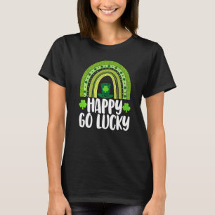 T-shirt Hommes chanceux Saint Patrick arc-en-ciel amour