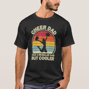 T-shirt Hommes Cheer Papa Pour Hommes Cheerleader Pom-pom