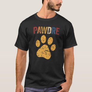 T-shirt Hommes Chien Papa Pawdre Chat Papa Costume Animaux