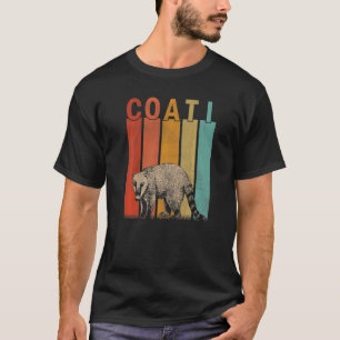 T-shirt Hommes Coati en détresse Femmes Kid Cute Coati Ret