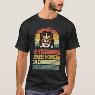 T-shirt Hommes Cool Best Bernese Mountain Papa Jamais Père