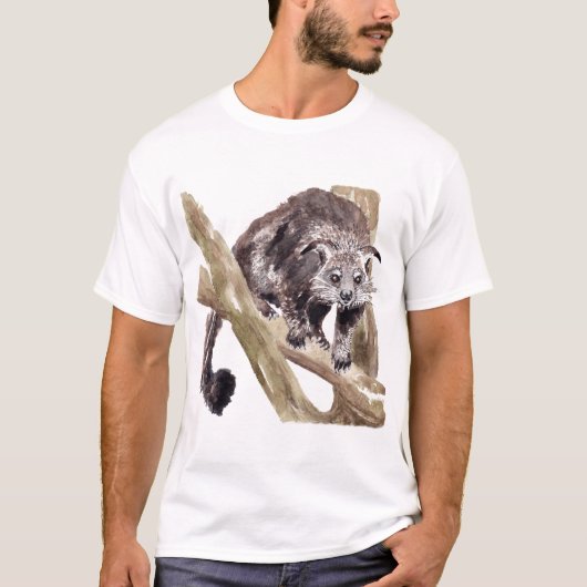 T-shirt hommes d'art du Binturong (Devant)