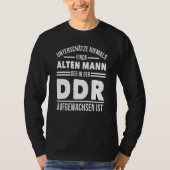 T-shirt Hommes Ddr Ossi Allemagne de l'Est (Devant)