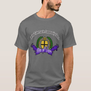 T-shirt Hommes de bravoure conçus par le bois d'ébène