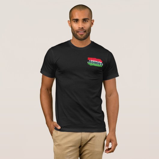 T-shirt Hommes de Hongrie (Devant entier)