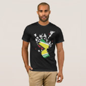 T-shirt Hommes de la Guyane de FIERTÉ d'ÎLE (Devant entier)